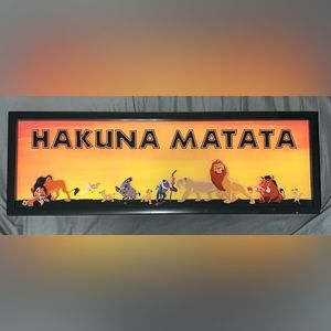 Lion King wall decor